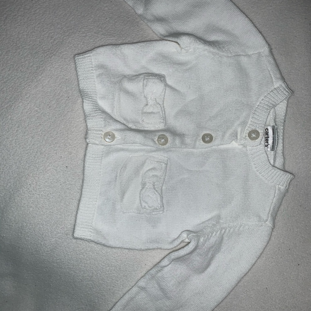 NB White Cardigan